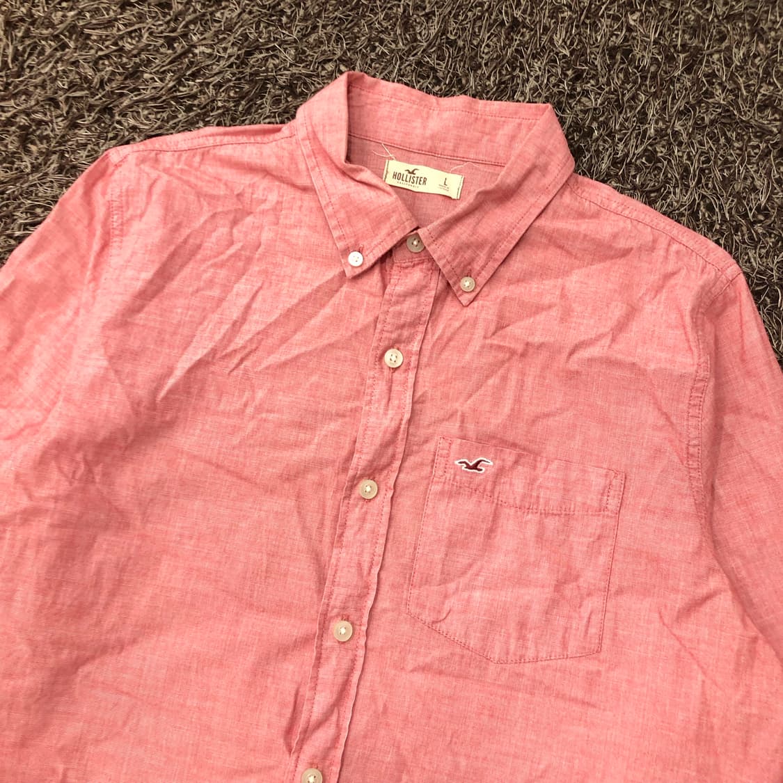 홀리스터 핑크 셔츠 상품이미지2