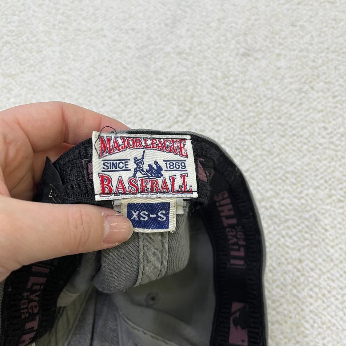 XS-S 엠엘비 볼캡 모자 0402M 상품이미지4