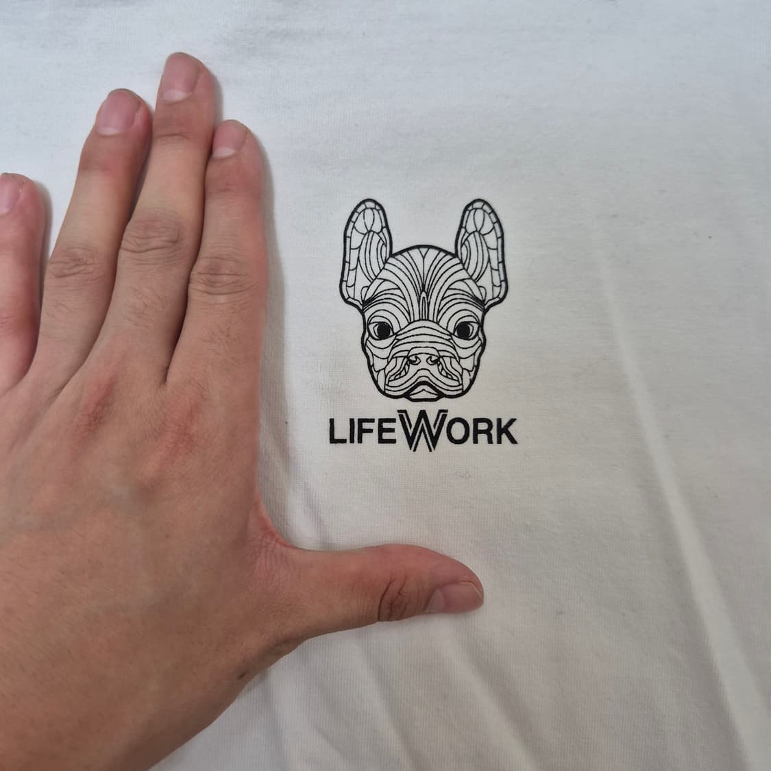 라이프워크 라독 로고 반팔티 상품이미지4