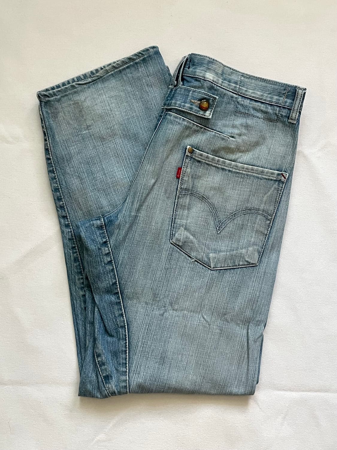 리바이스 엔지니어드진 루즈핏 신치백 데님 팬츠 / 32~34 상품이미지1