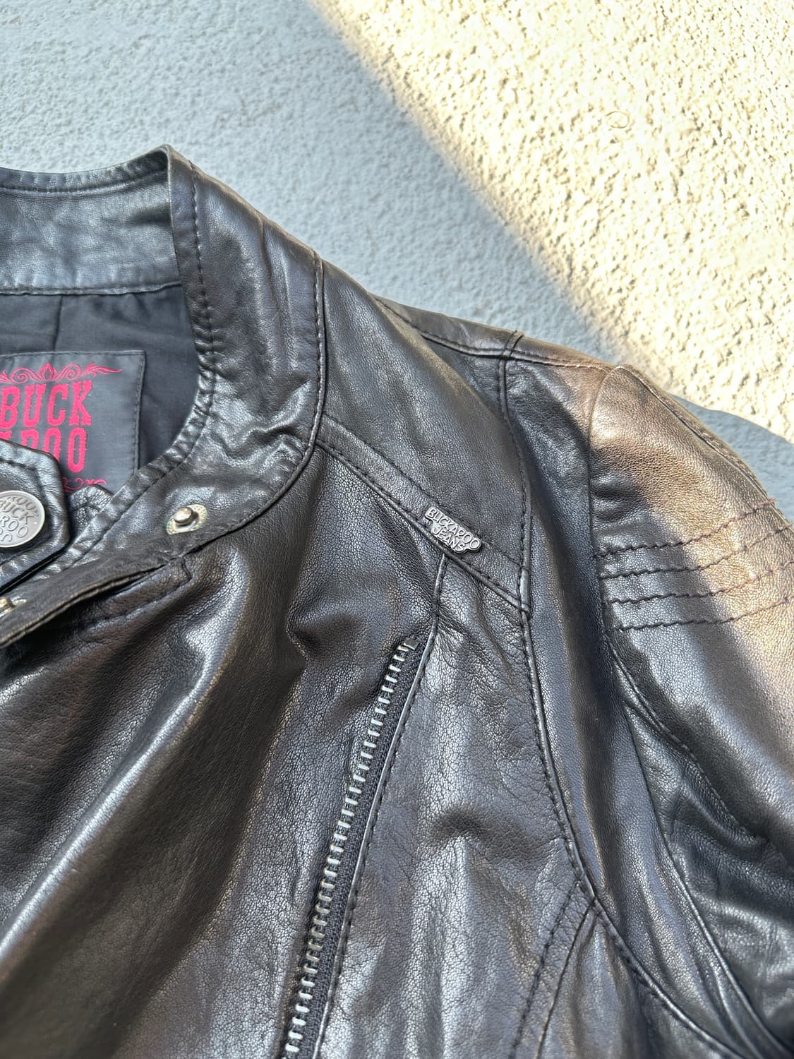 BUCKAROO lambskin leather jacket 상품이미지7