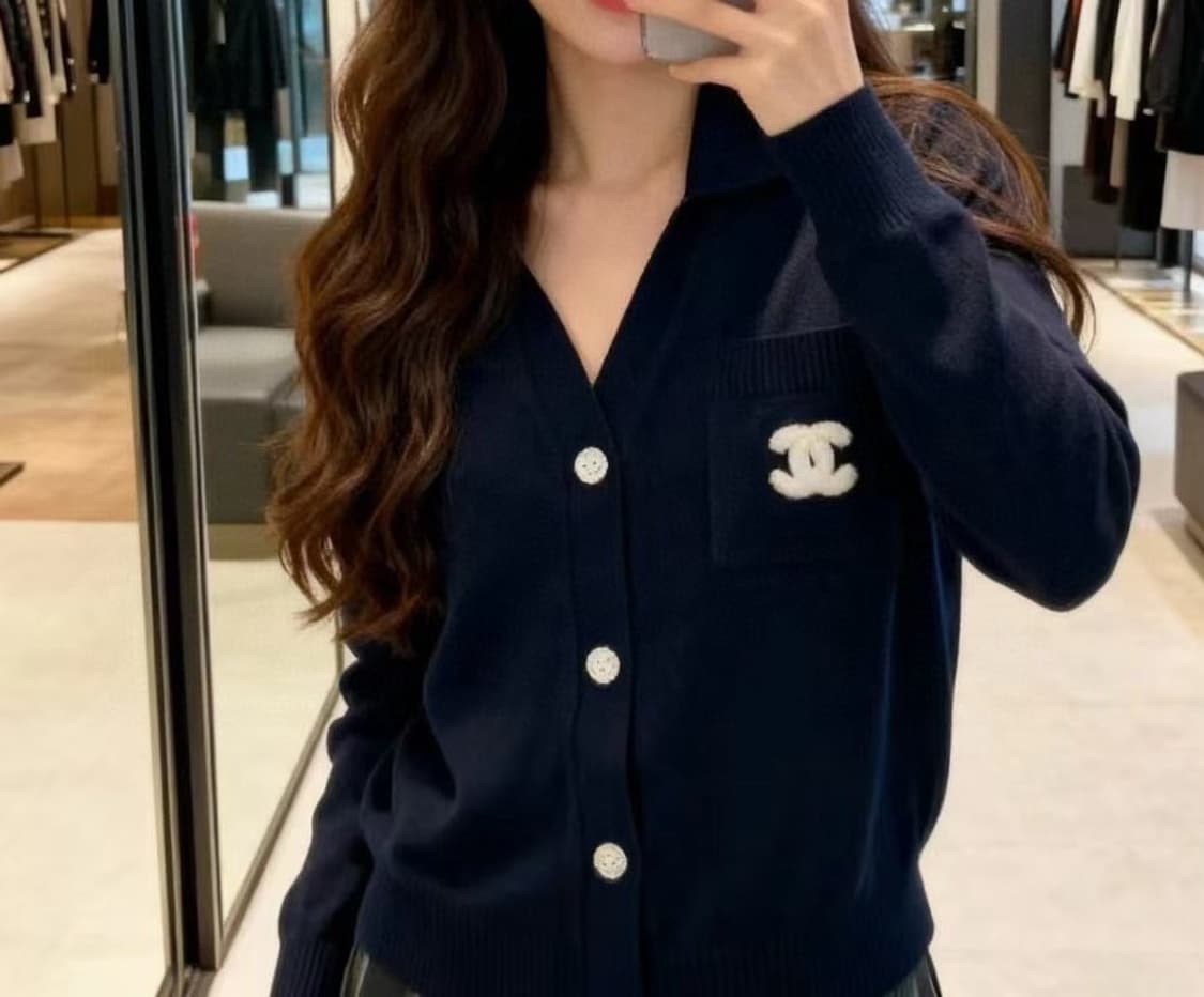 26SS 샤넬 카라울가디건 상품이미지1