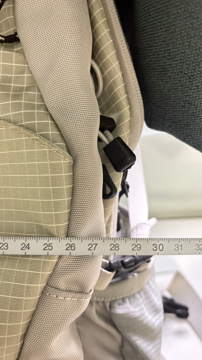 NO11388 나일론 데일리 백팩 (라이트그레이) / 고프코어 상품이미지6