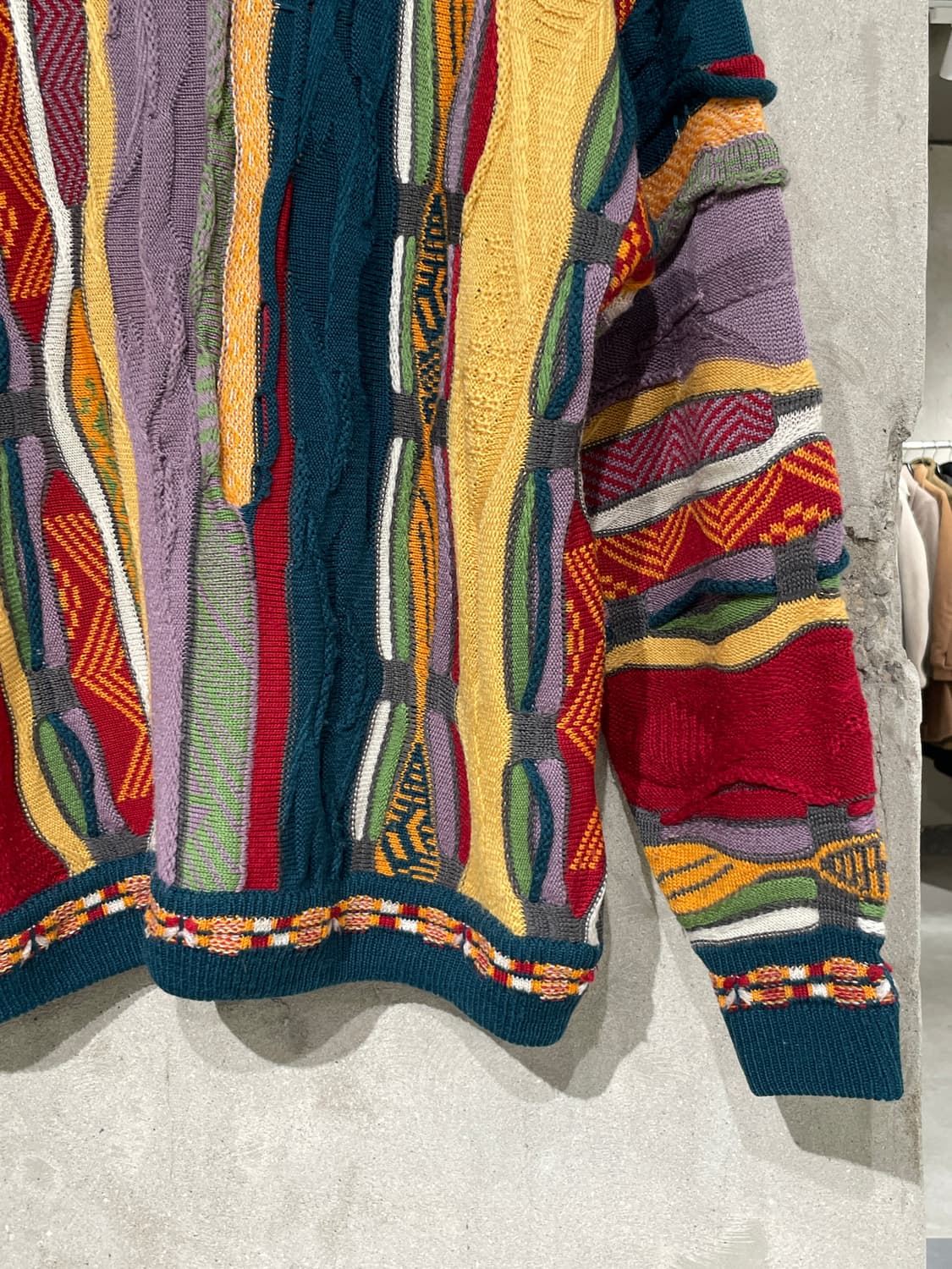 쿠지 오스트레일리아 믹스 크루넥 케이블 스웨터 상품이미지5