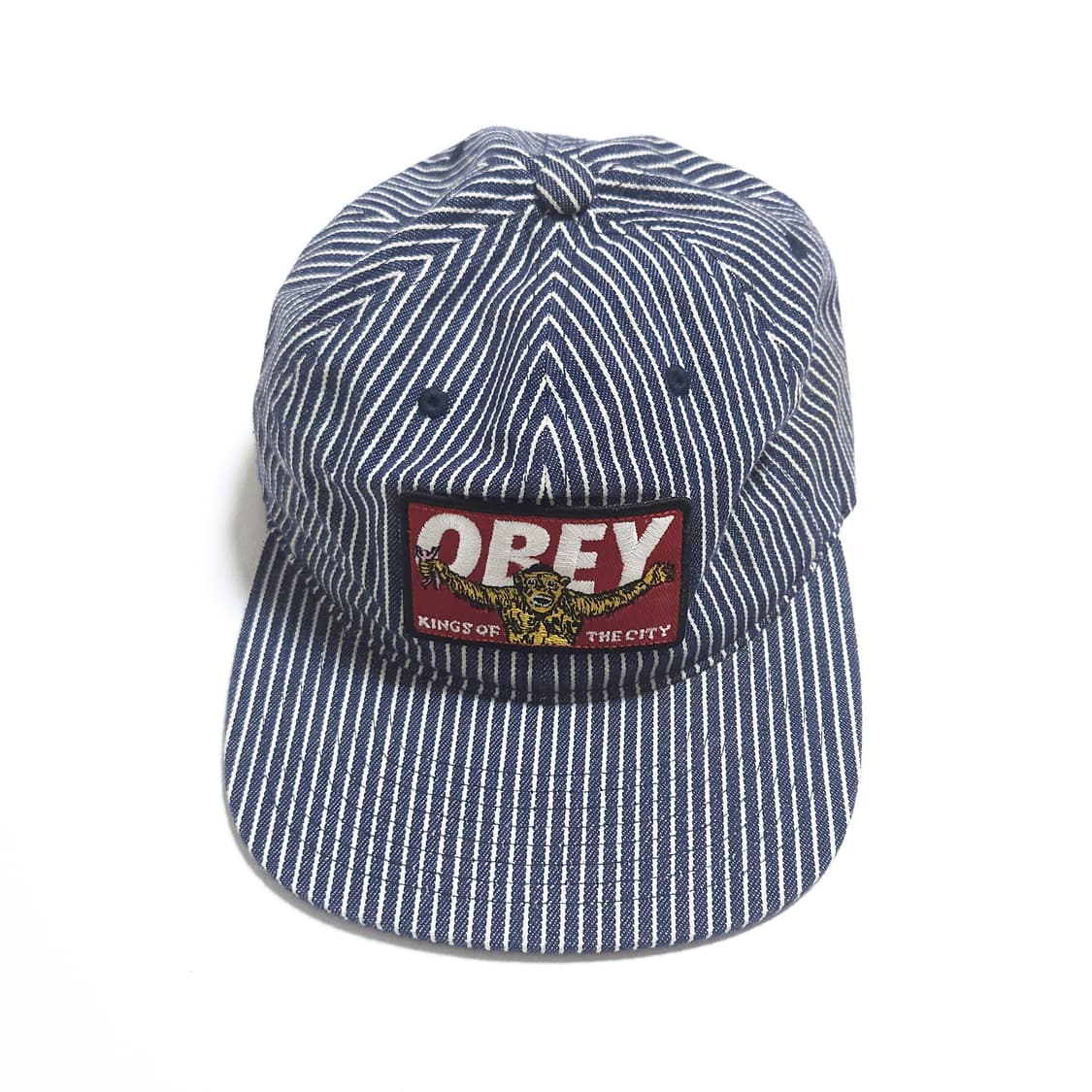 오베이 OBEY 히코리 스트라이프 볼캡 모자 상품이미지3