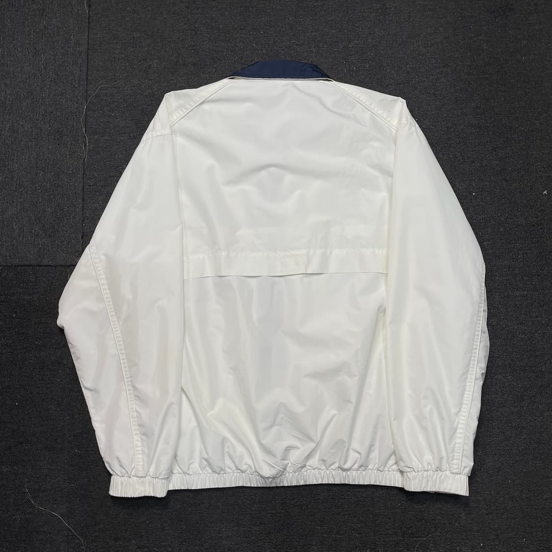 00s 나이키 올드스쿨 테니스 로고 화이트 트랙자켓 바람막이 XL 상품이미지3