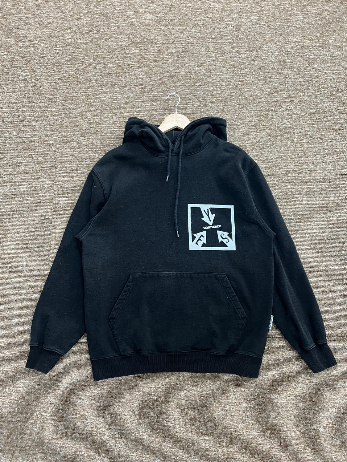 예스아이씨 후드티 M 블랙 상품이미지1