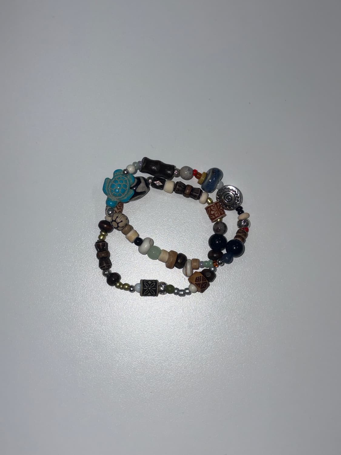 빈티지 비즈 팔찌 / b sea bracele 상품이미지2