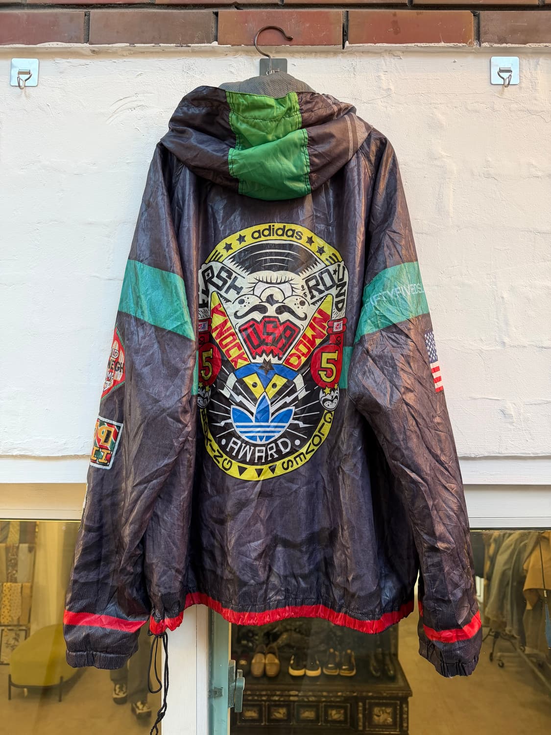 Adidas X 55DSL 에디션 바람막이 자켓 XXL 상품이미지10