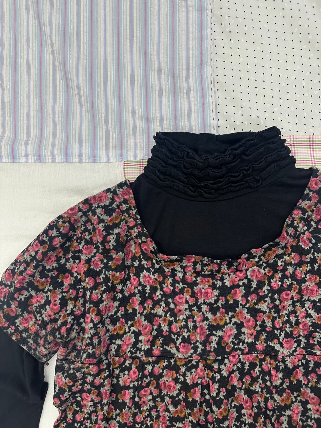 레이어드 프릴 원피스 상품이미지10