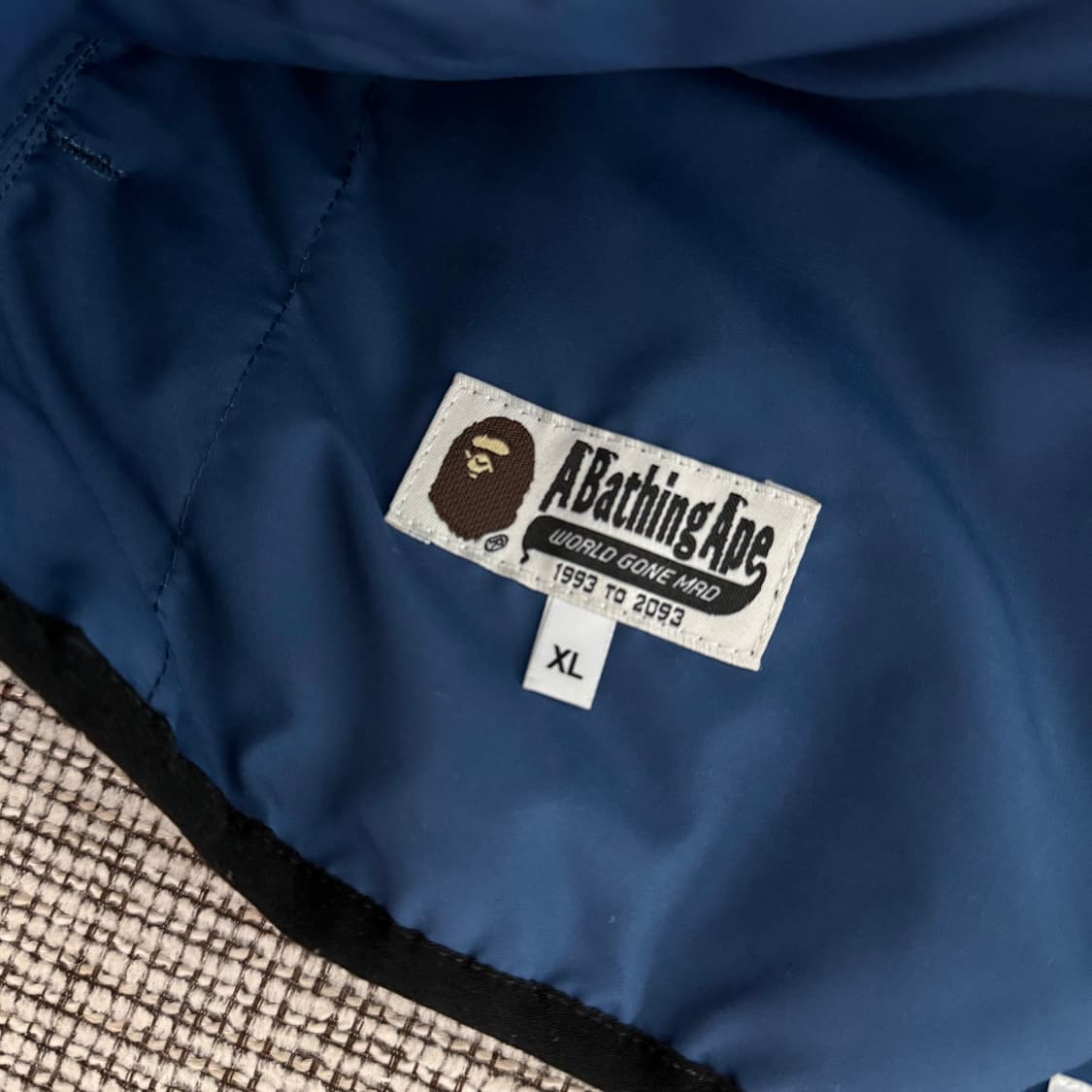 베이프 컬러 카모 라이트웨이트 다운 자켓 상품이미지6