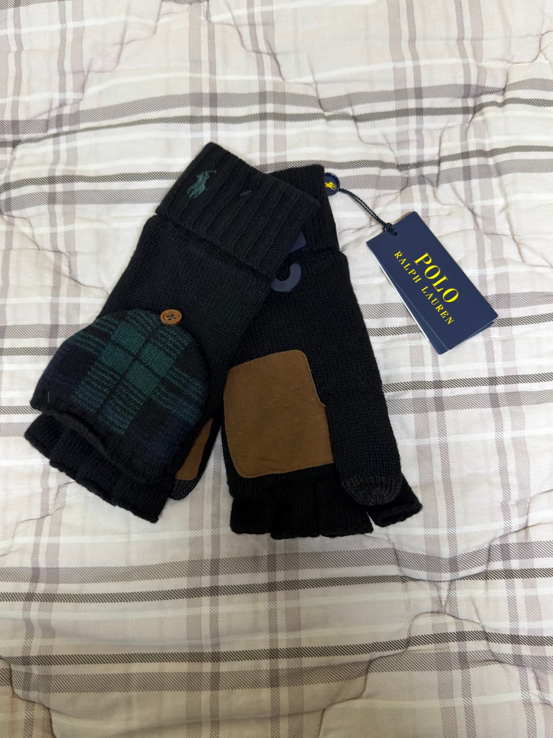 [OS] 폴로 랄프로렌 블랙워치 울 장갑 상품이미지2