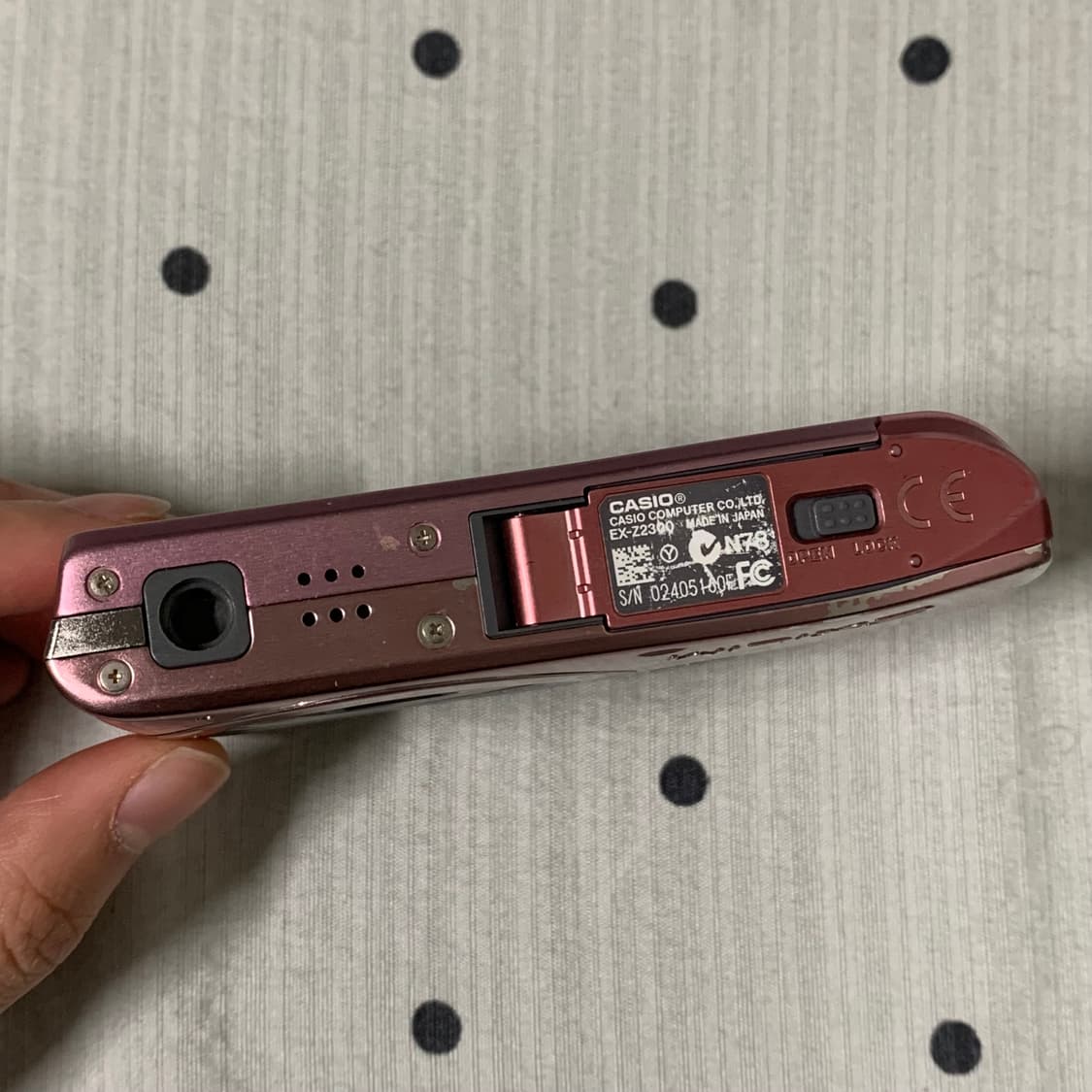 카시오 엑슬림 Z2300 핑크 디카 상품이미지3