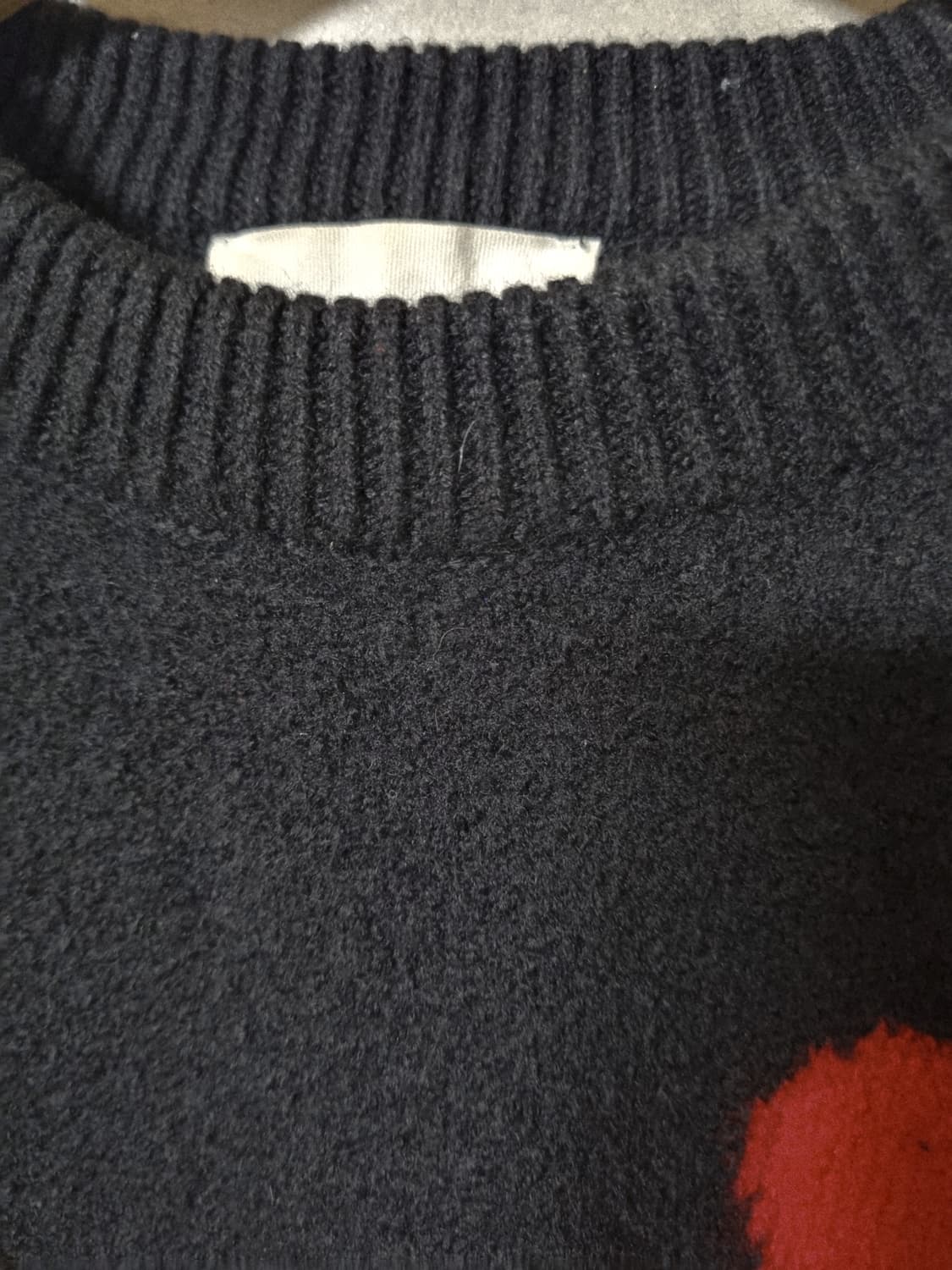 정품) 아미 빅하트 로고  니트  상품이미지4