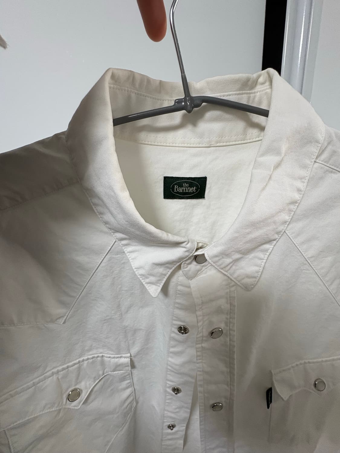 Men's White Rodey Western Shirt 상품이미지4