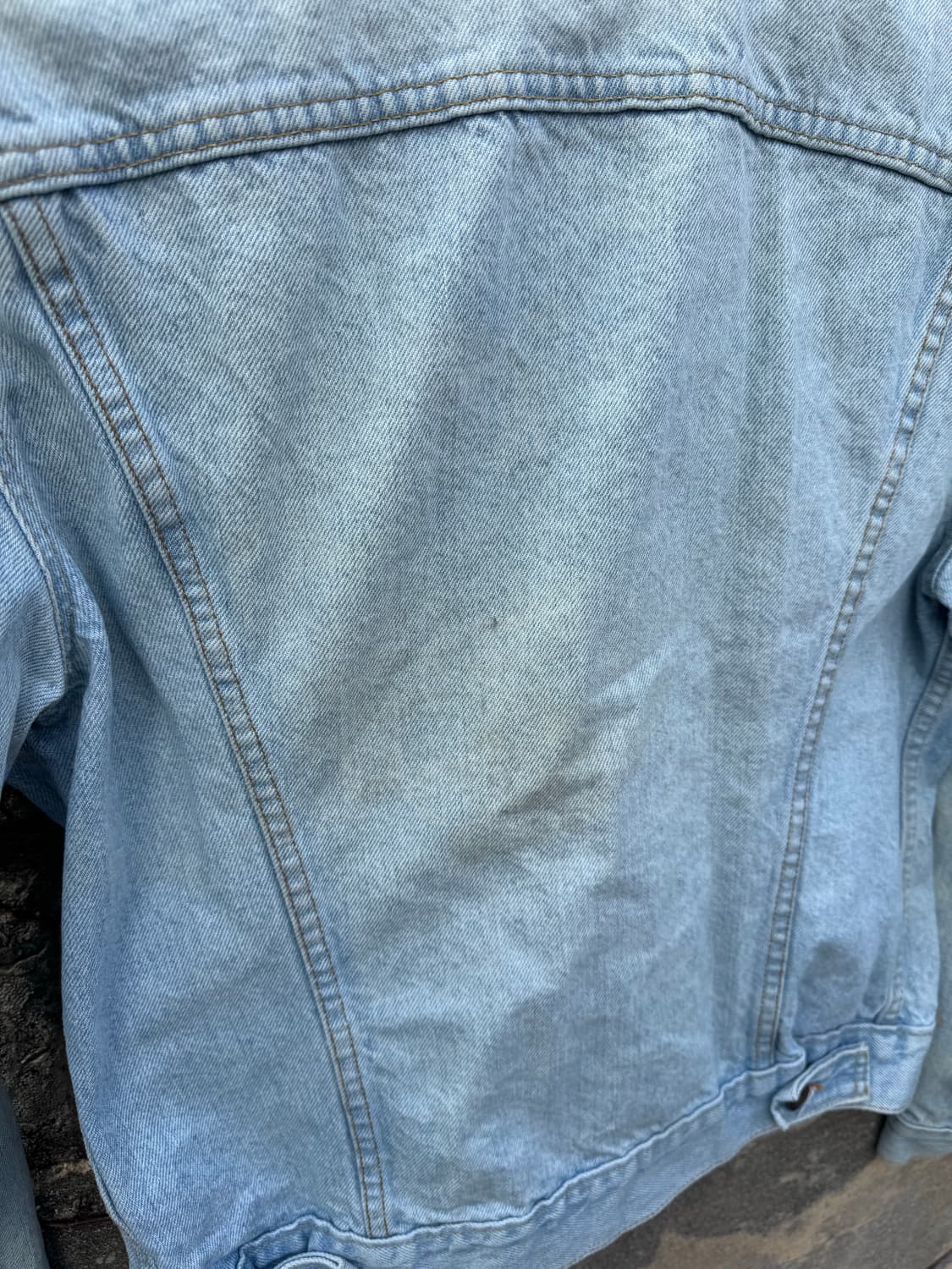 80s 리바이스 빈티지 3rd 워싱 데님 트러커 자켓 m 상품이미지10
