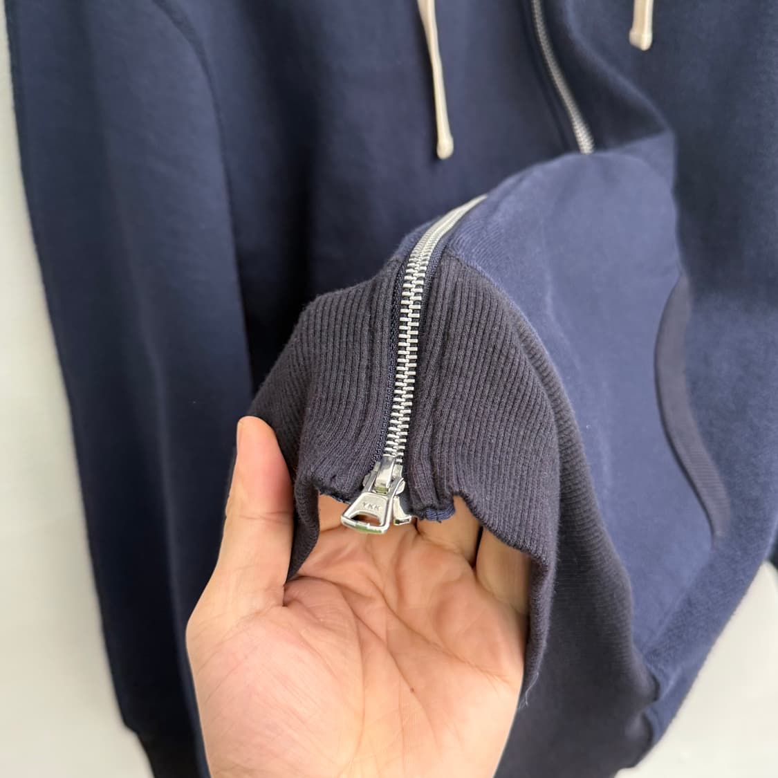 네이머클로딩 투웨이 네이비 후드 집업 L 상품이미지2