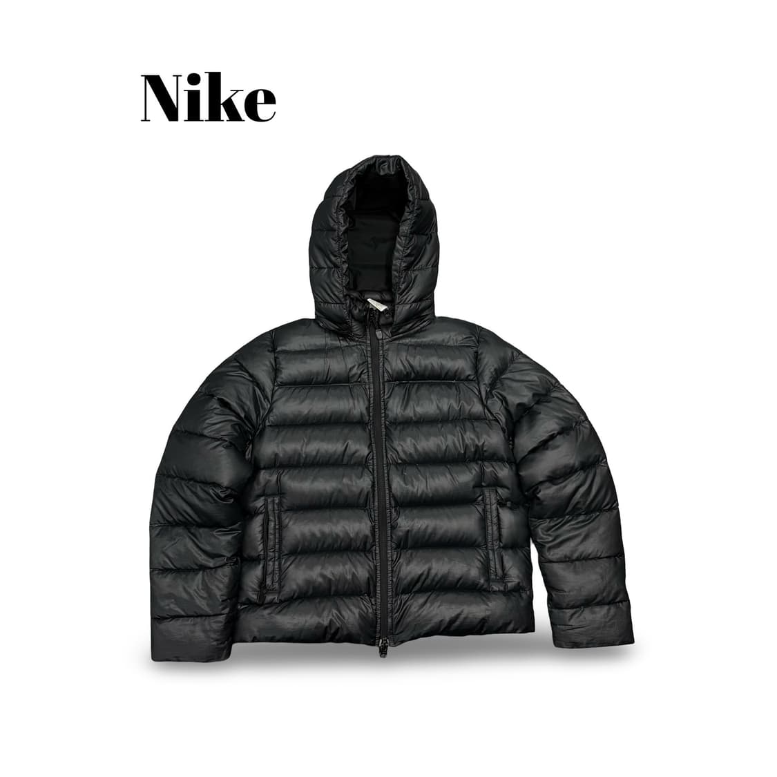 (55)나이키크롭경량후드패딩 상품이미지1