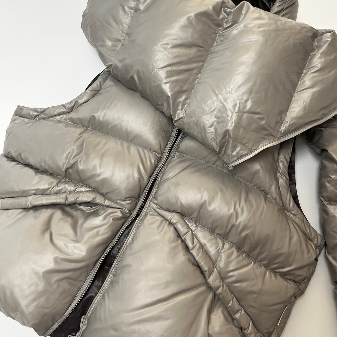 바이닐하우스 리버시블 패딩 샌드L 상품이미지2