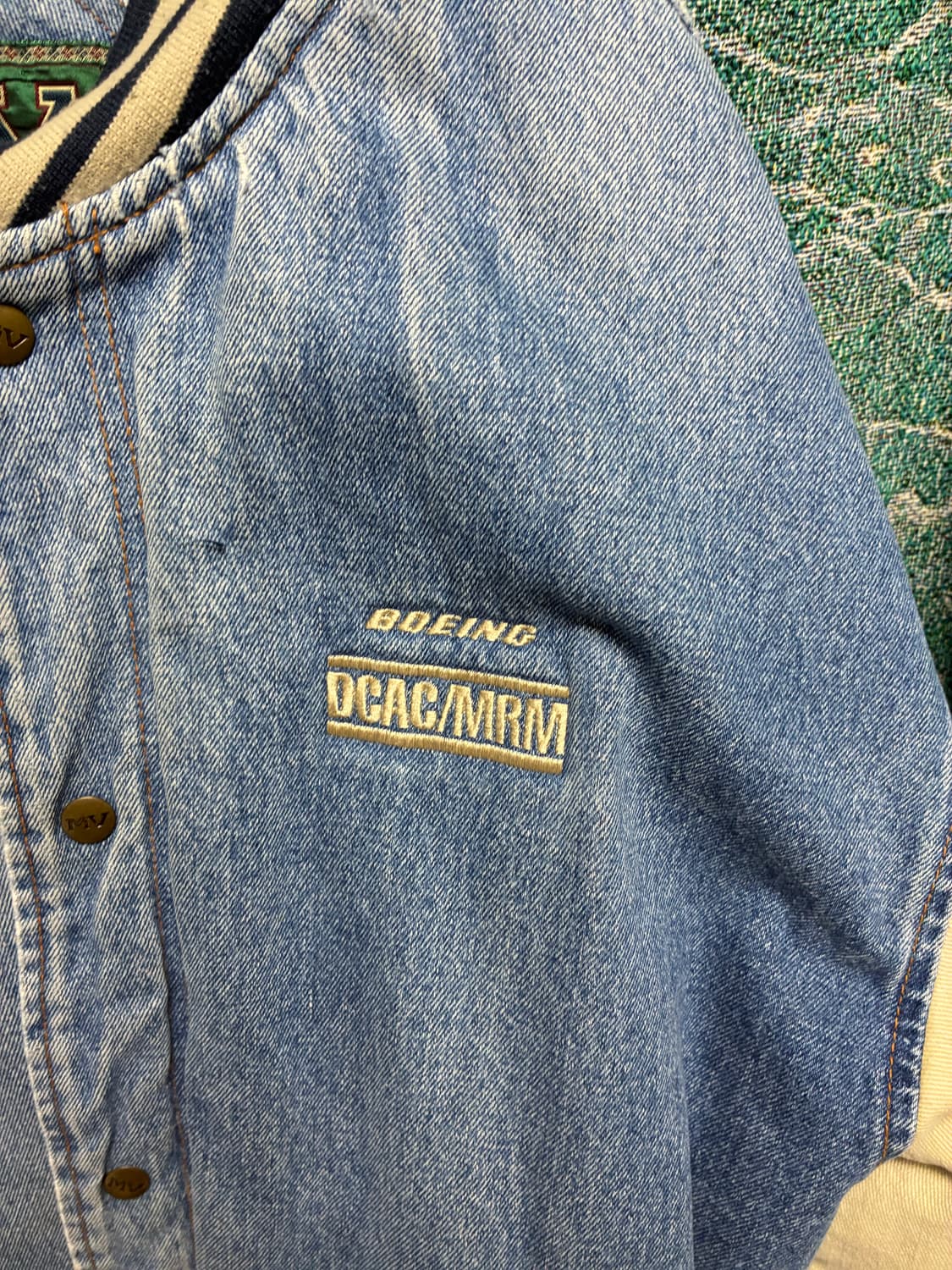 Vintage 데님 비시티 자켓 상품이미지3