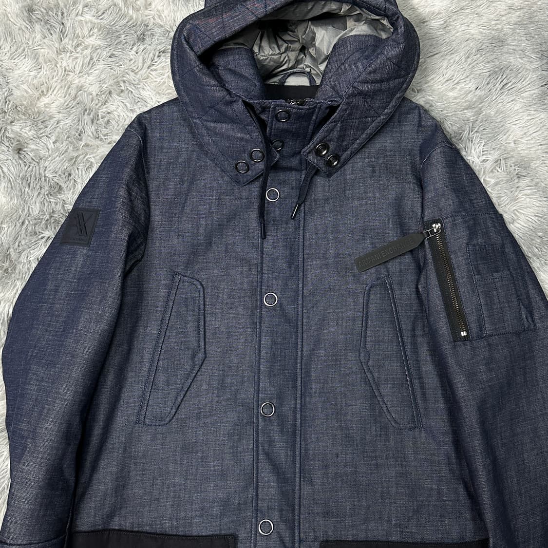 아르마니 익스체인지 데님 야상 자켓 상품이미지3