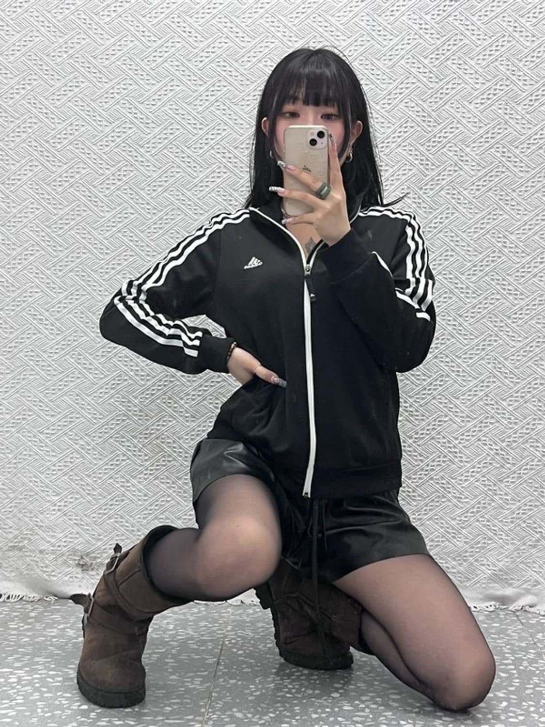 아디다스 올드스쿨 레트로 오리지널 삼선 져지 집업 100 C12574 상품이미지2