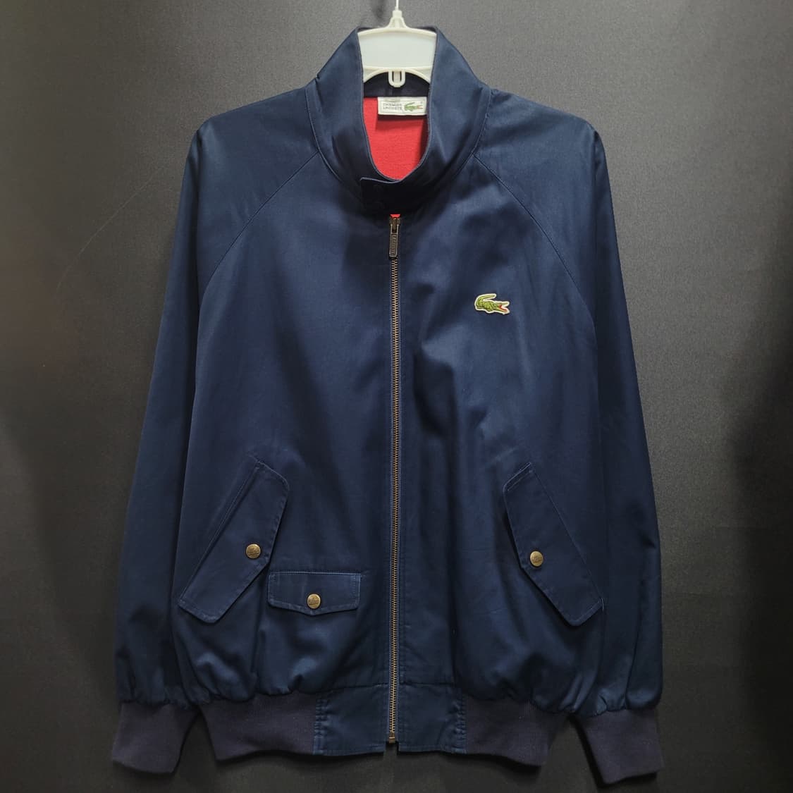 LACOSTE 라코스테 빈티지 바람막이 블루종 바라쿠타 상품이미지8