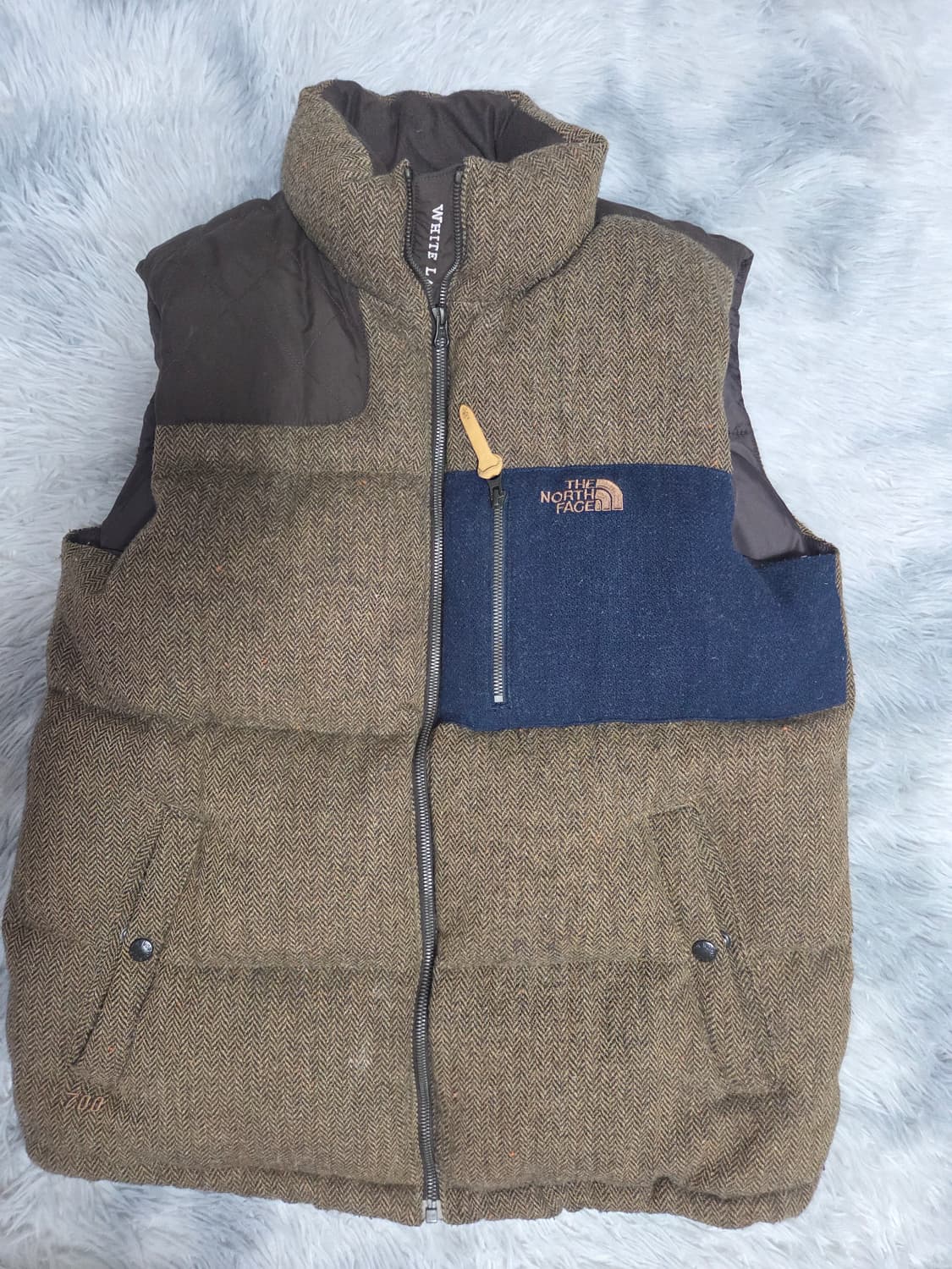 노스페이스 헤링본 구스 패딩 조끼 xl 상품이미지1