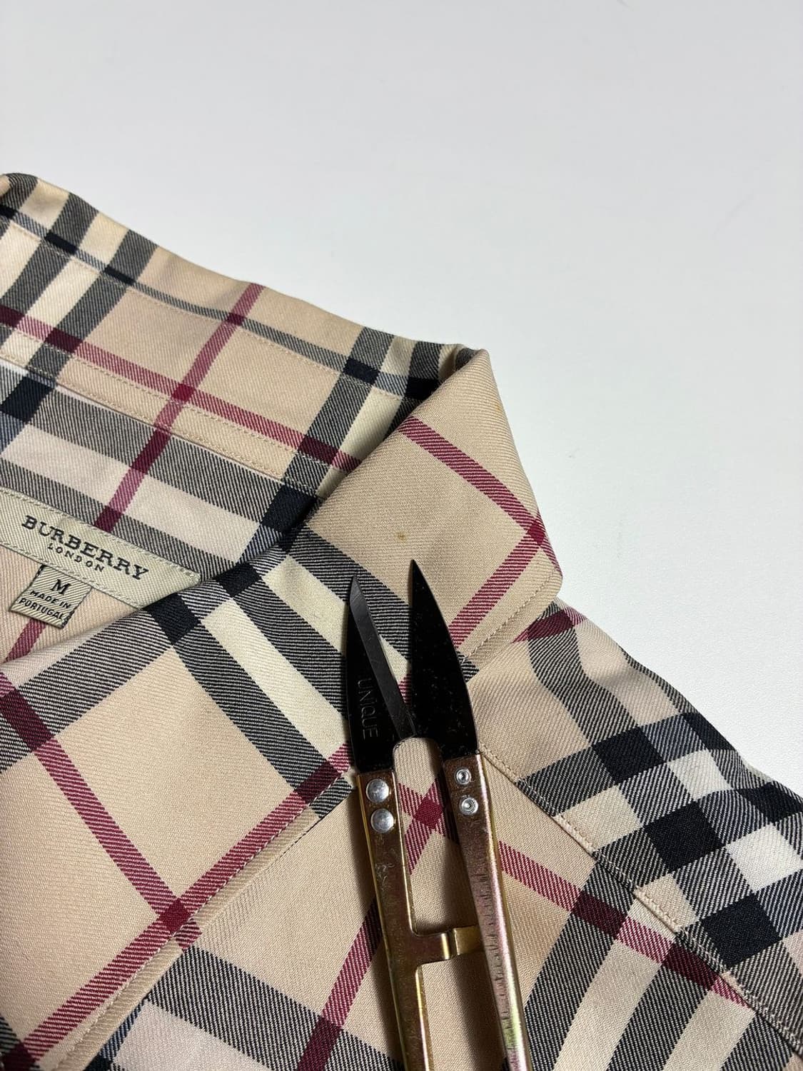 버버리 00's 시그니처 노바 체크 패턴 코튼 셔츠 R2350 상품이미지5