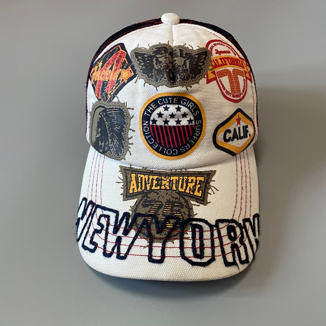 (F)빈티지 메쉬캡모자 상품이미지1