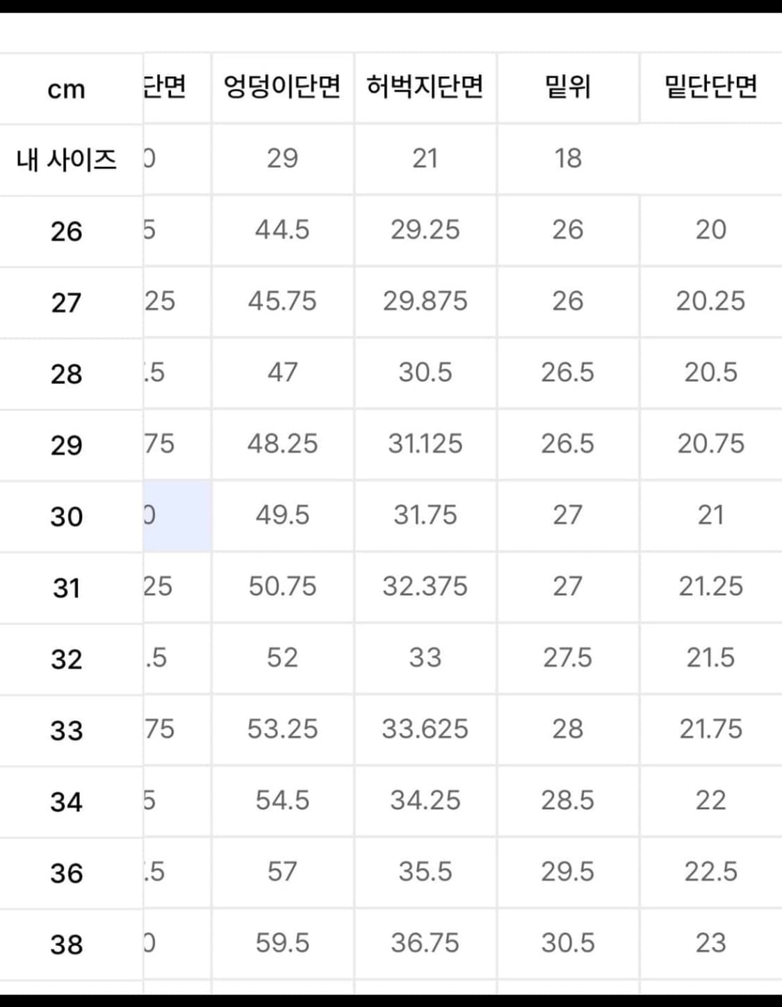 무탠다드 세미와이드 슬랙스 30 블루그레이 상품이미지3