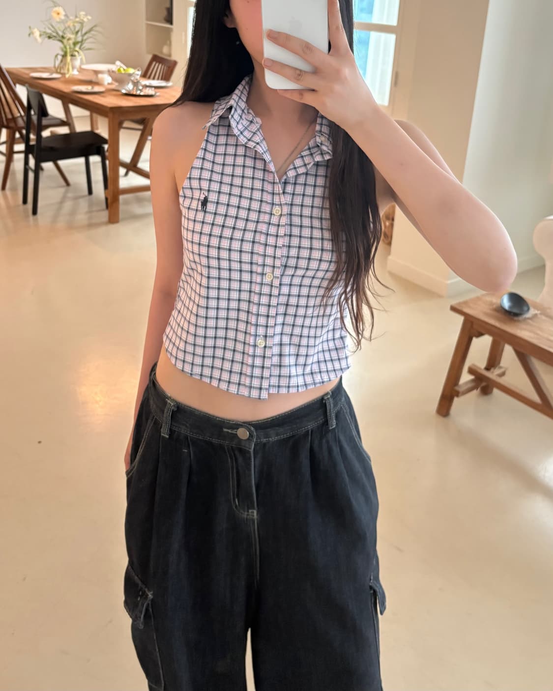 Polo Custom Halter Shirt 상품이미지1
