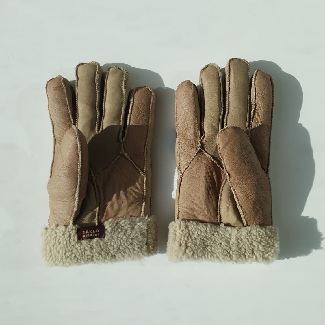 TAKEO KIKUCHI shearling gloves 상품이미지6