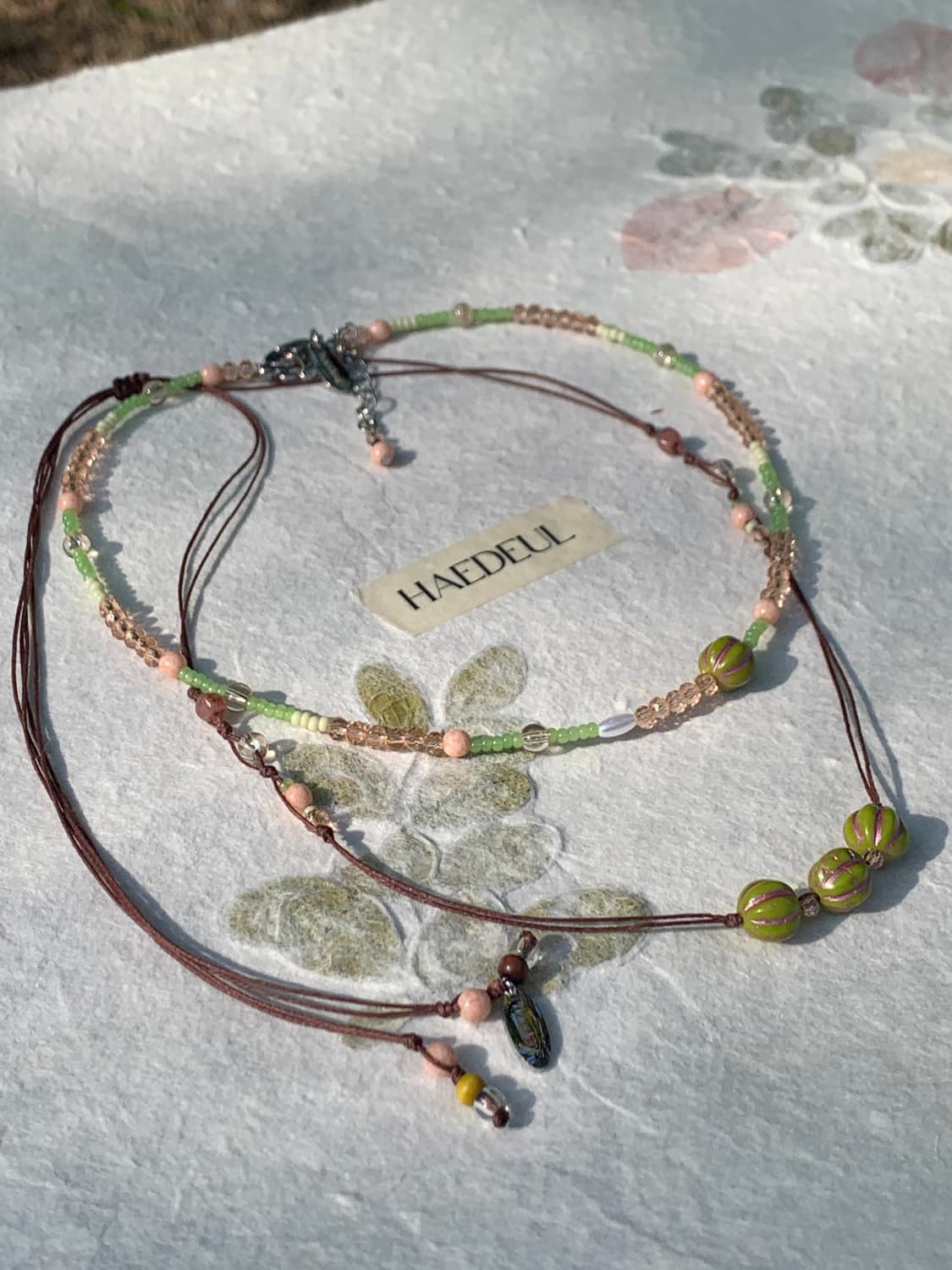 Dusk berry Set necklace set 상품이미지1