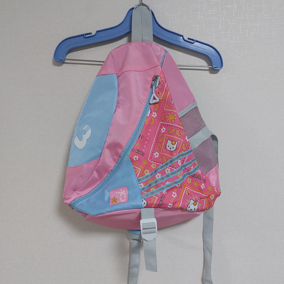 레트로 키티 Y2K 키치 핑크 크로스바디 슬링백 미니백팩 상품이미지3