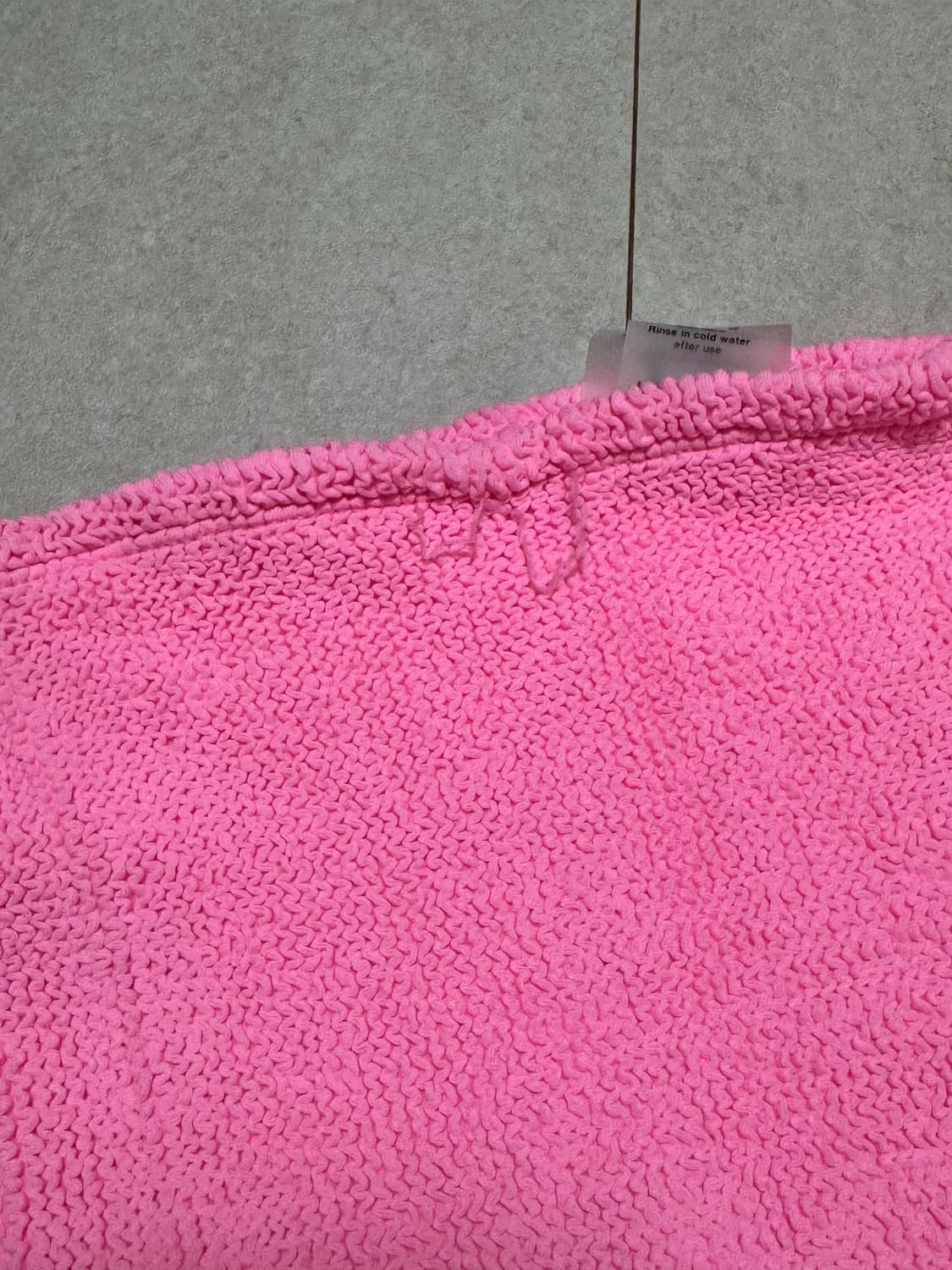 훈자 지 크링클 튜브탑 / 미니스커트 상품이미지5