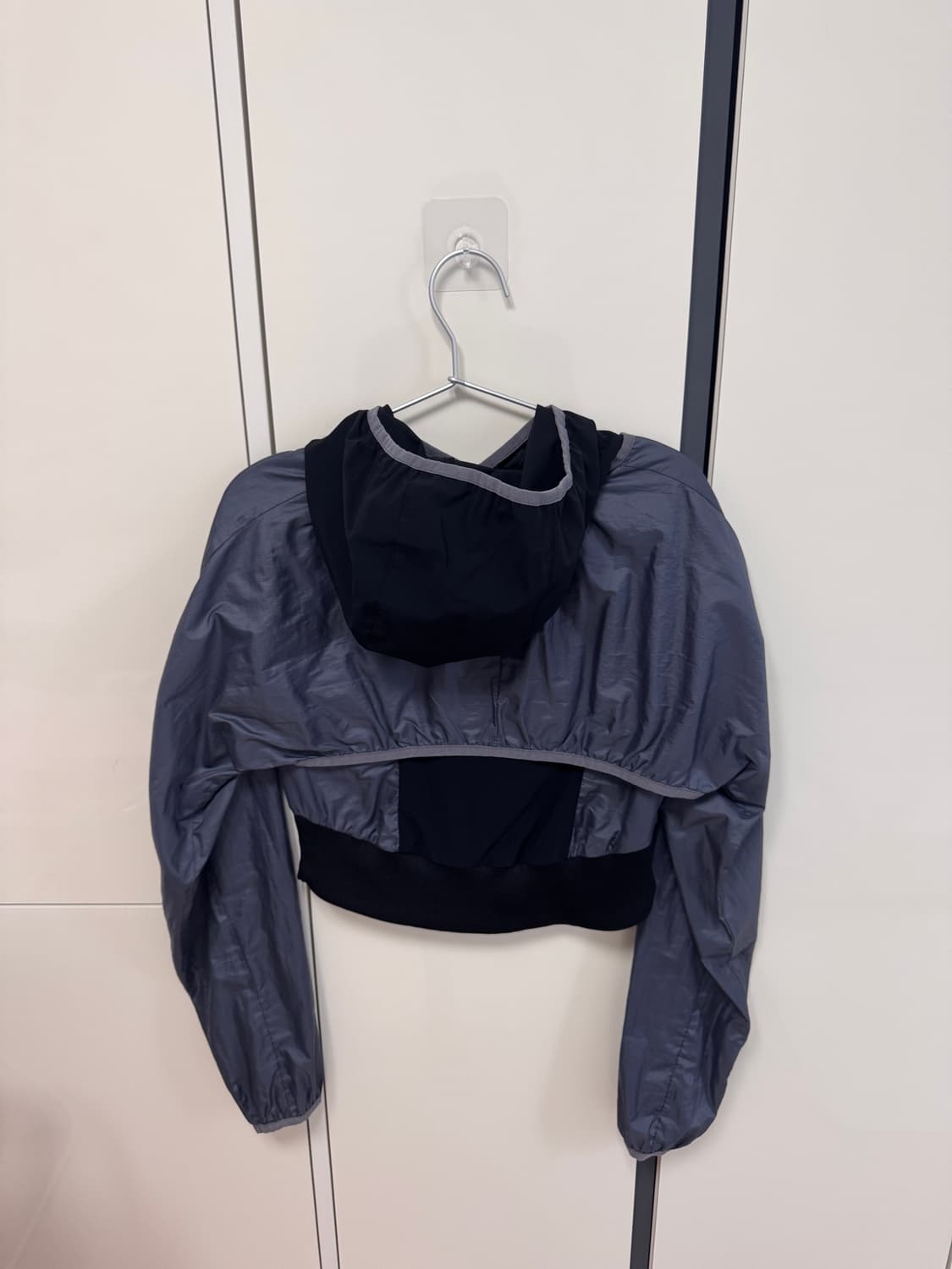오호스 2-way Hoodie Bolero Black 투웨이 후드 상의 상품이미지2