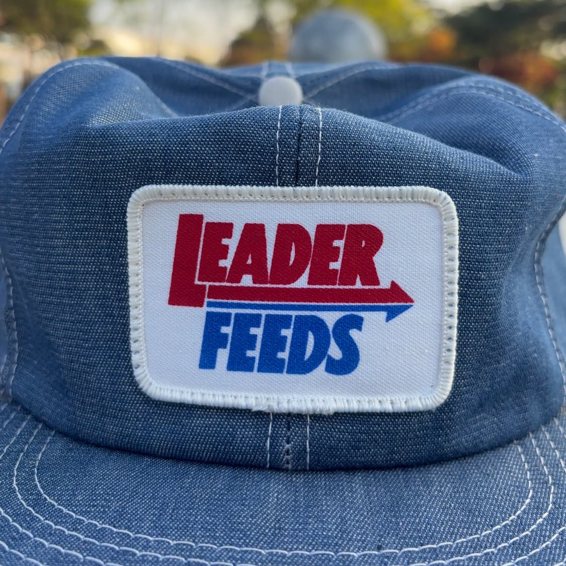 Leader Feeds 데님 트러커 캡 상품이미지3