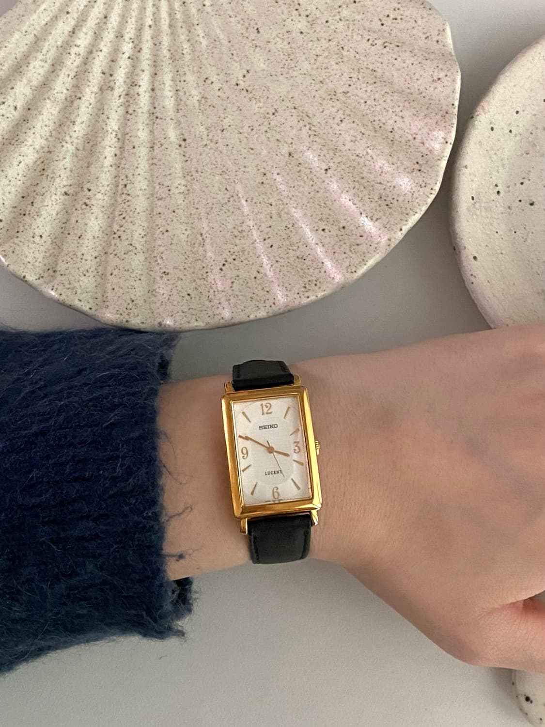 Seiko 세이코 lucent 루센트 스퀘어 쿼츠 상품이미지9