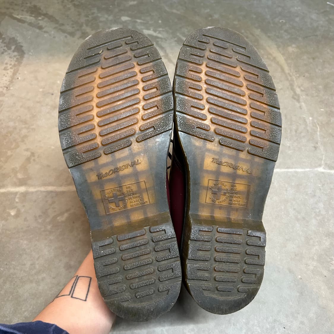 닥터마틴 1461 스무스 3홀 체리레드, 버건디 (UK8 / 270) 상품이미지8