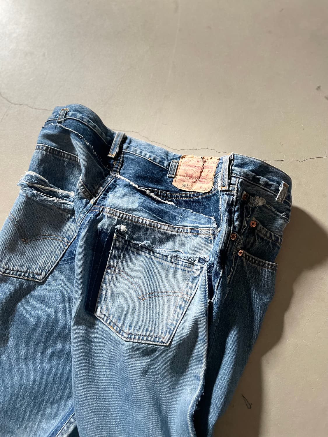 H•C Custom Levi’s 501 Denim Pants 상품이미지2