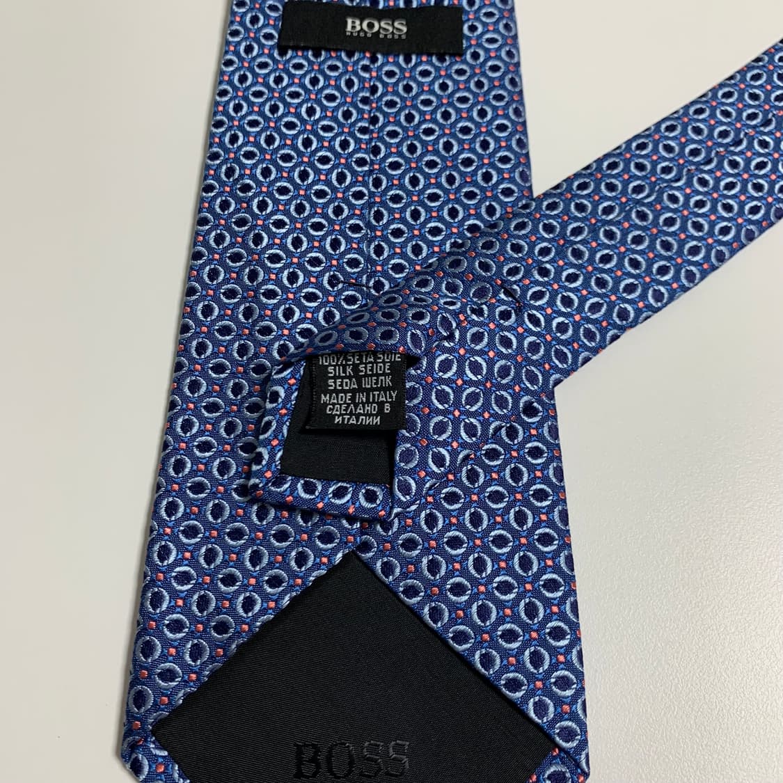 휴고보스(HUGO BOSS) 신형라벨 100실트 이태리 명품넥타이 A+ 상품이미지7