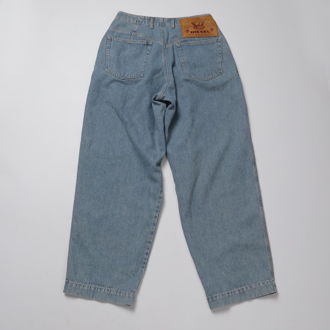 DIESEL 스터드 데님 핀턱 팬츠   상품이미지5