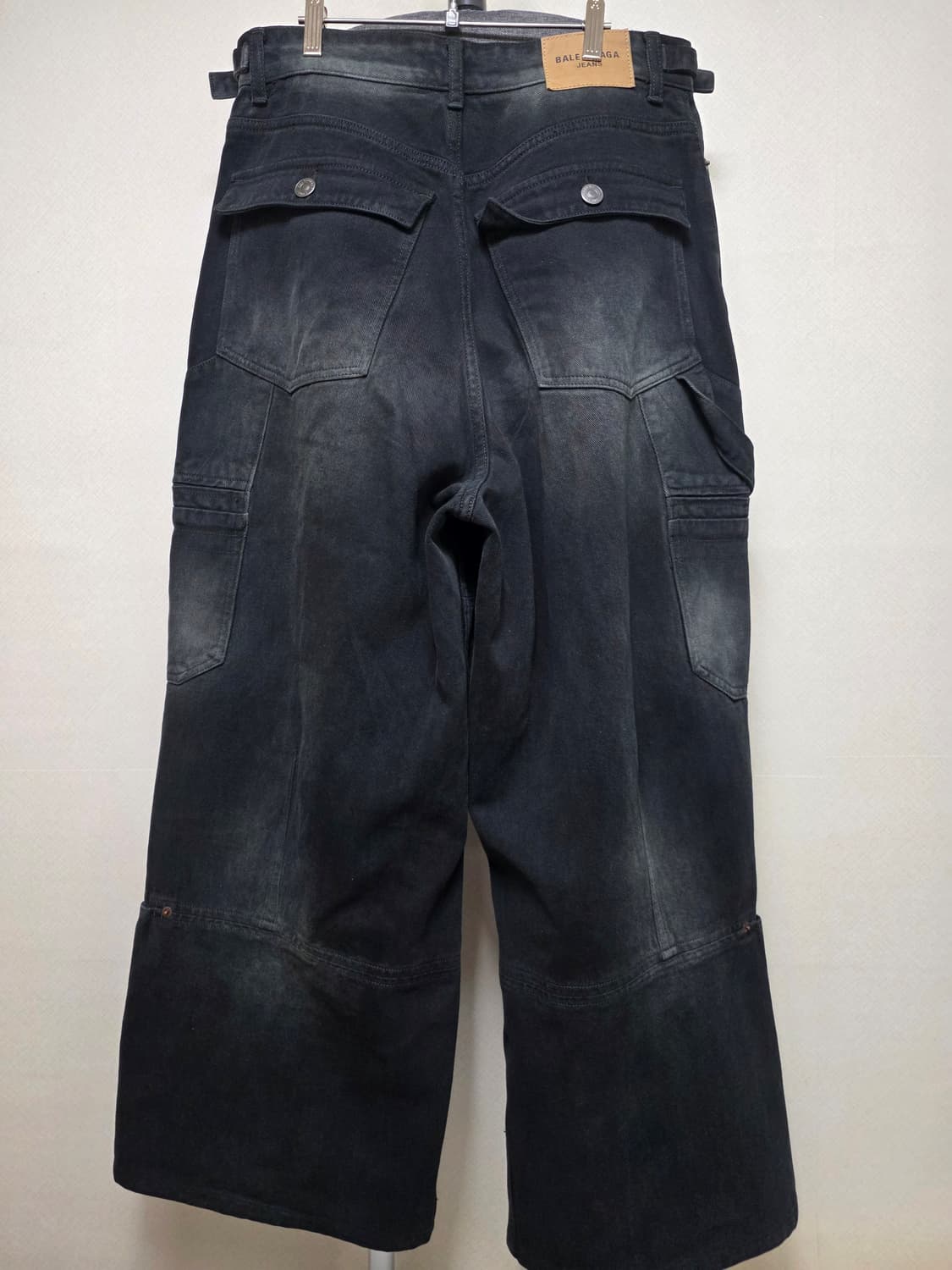 발렌시아가 와이드 데님 바지 국내매장판 상품이미지2