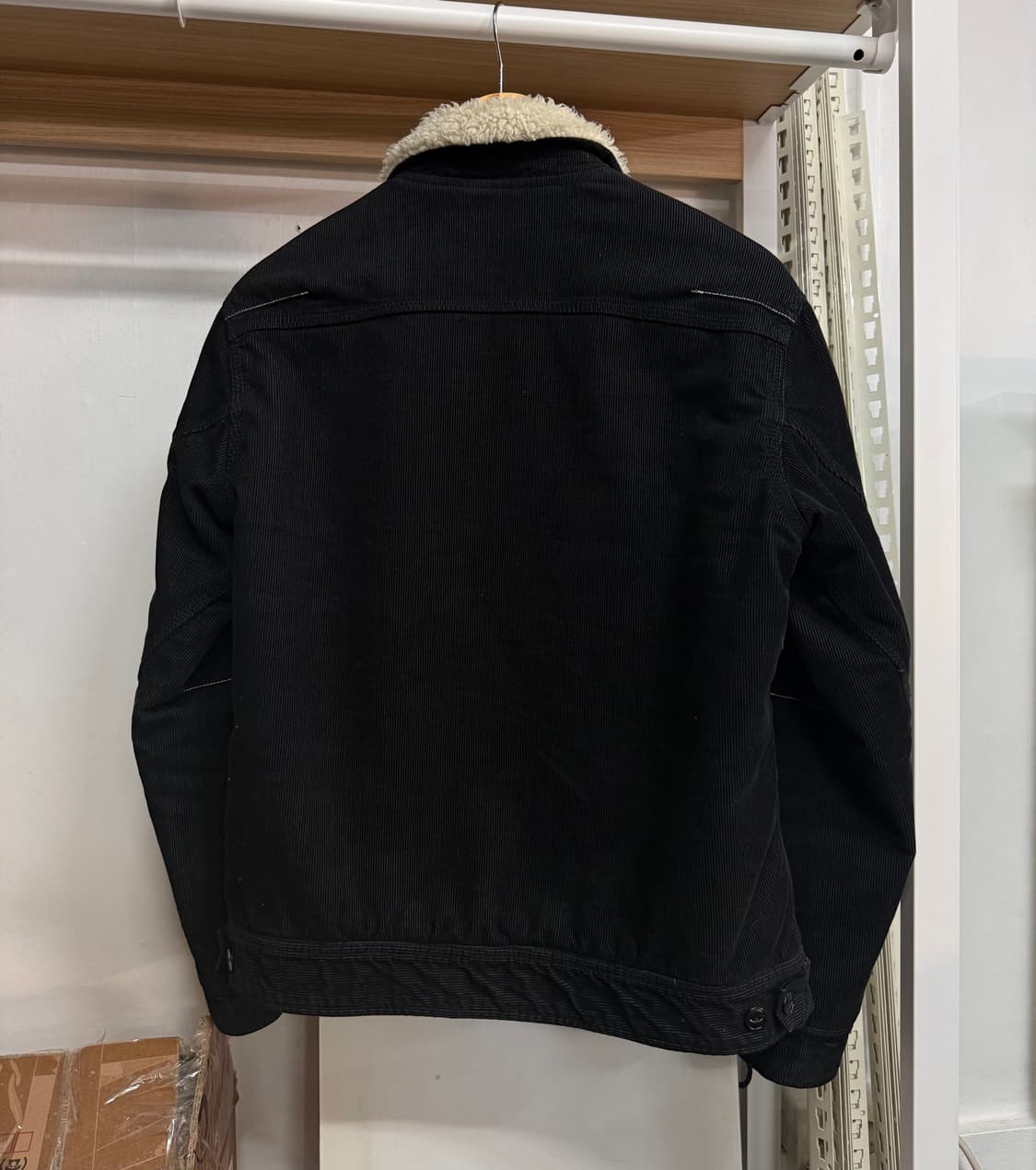 넘버나인x Lee 투웨이 보아 양털 자켓 상품이미지2