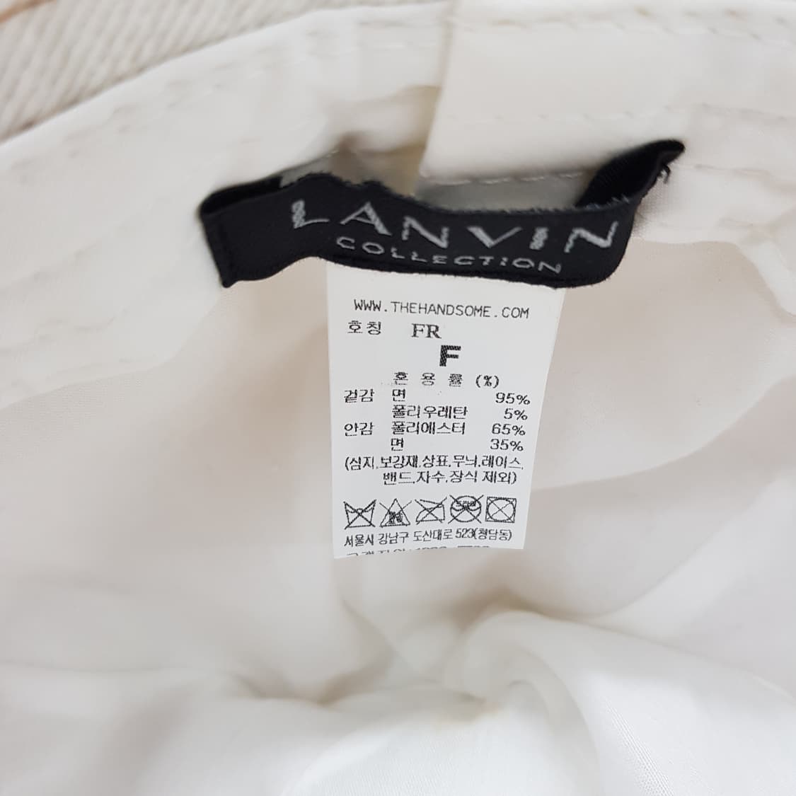 한섬 랑방 2023 데님 스트랩 버킷햇 상품이미지5