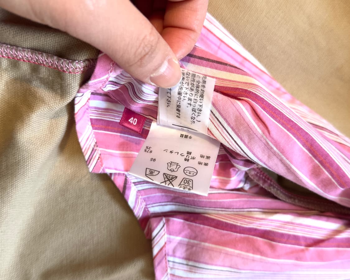 [PAUL SMITH] pink stitch cotton blazer 상품이미지10