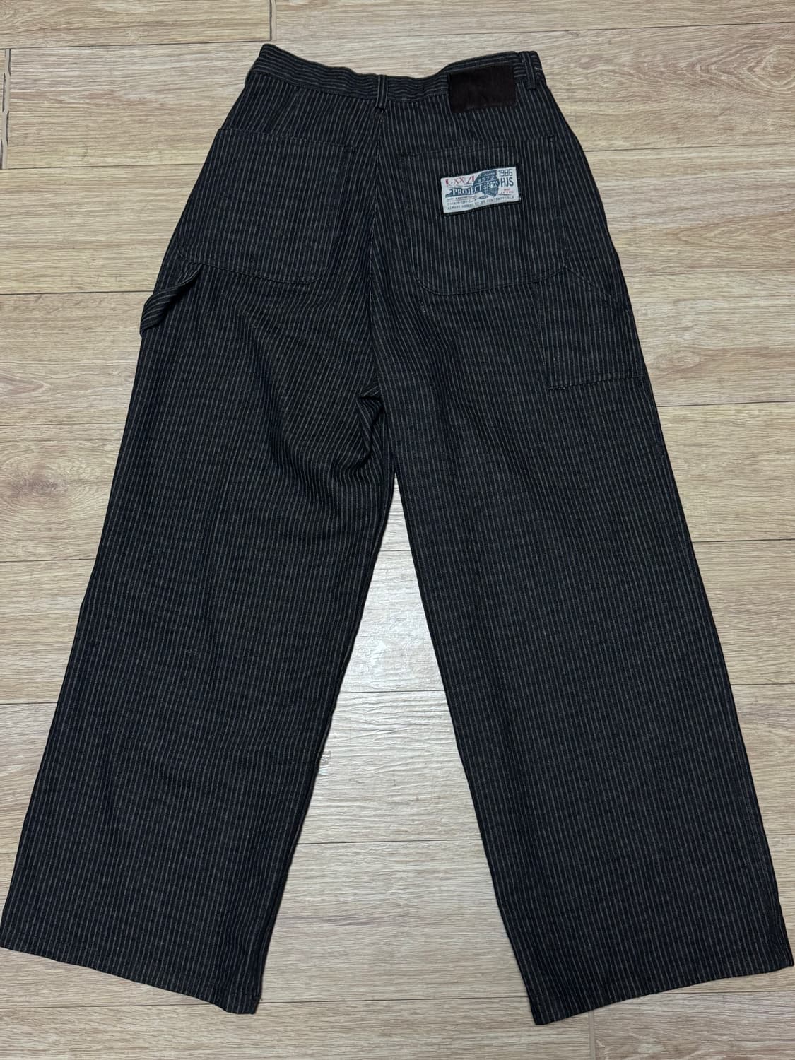 스트라이프 팬츠 상품이미지3