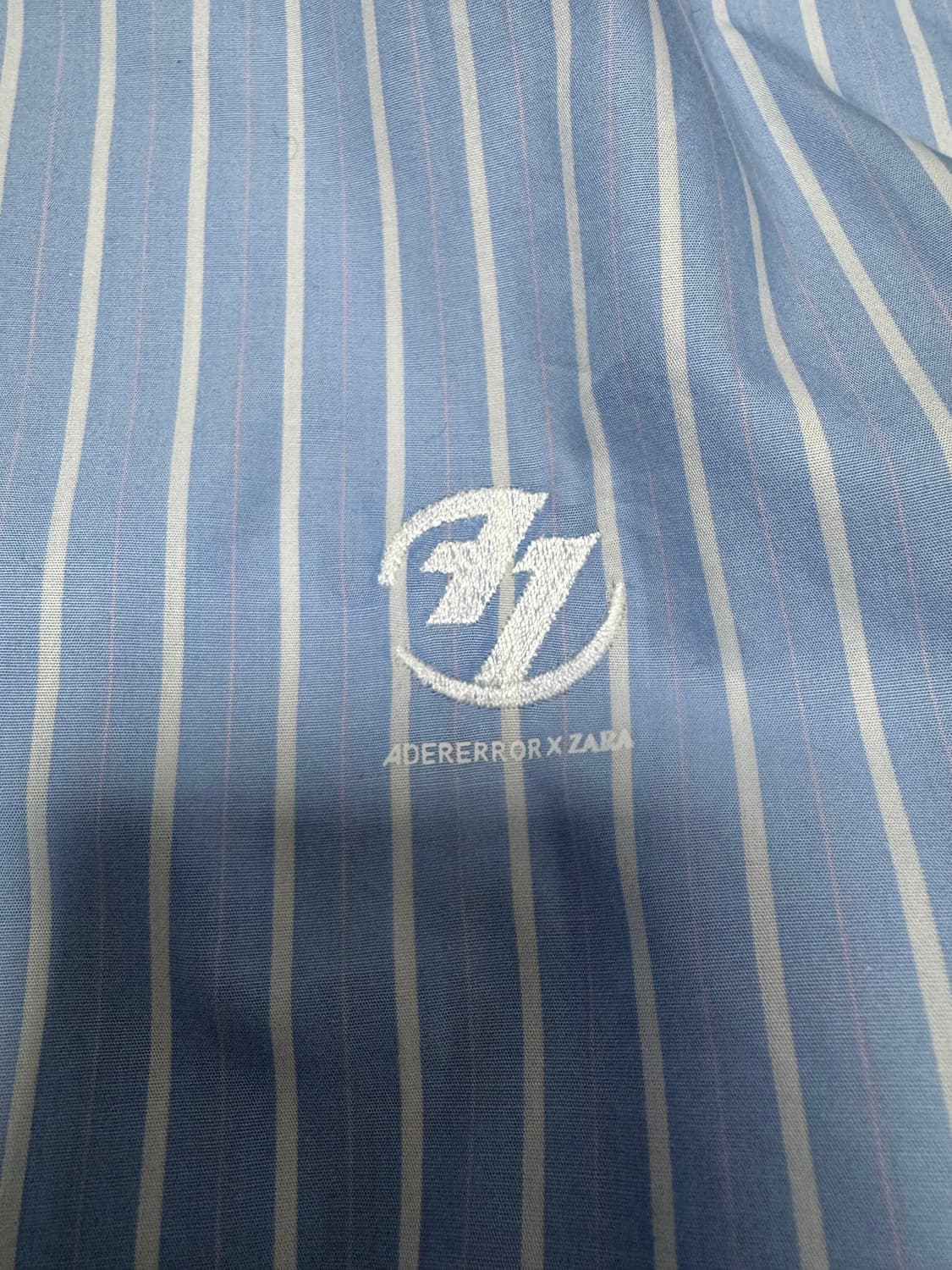 [L] 자라 X 아더에러 스트라이프 포폴린 셔츠 상품이미지6