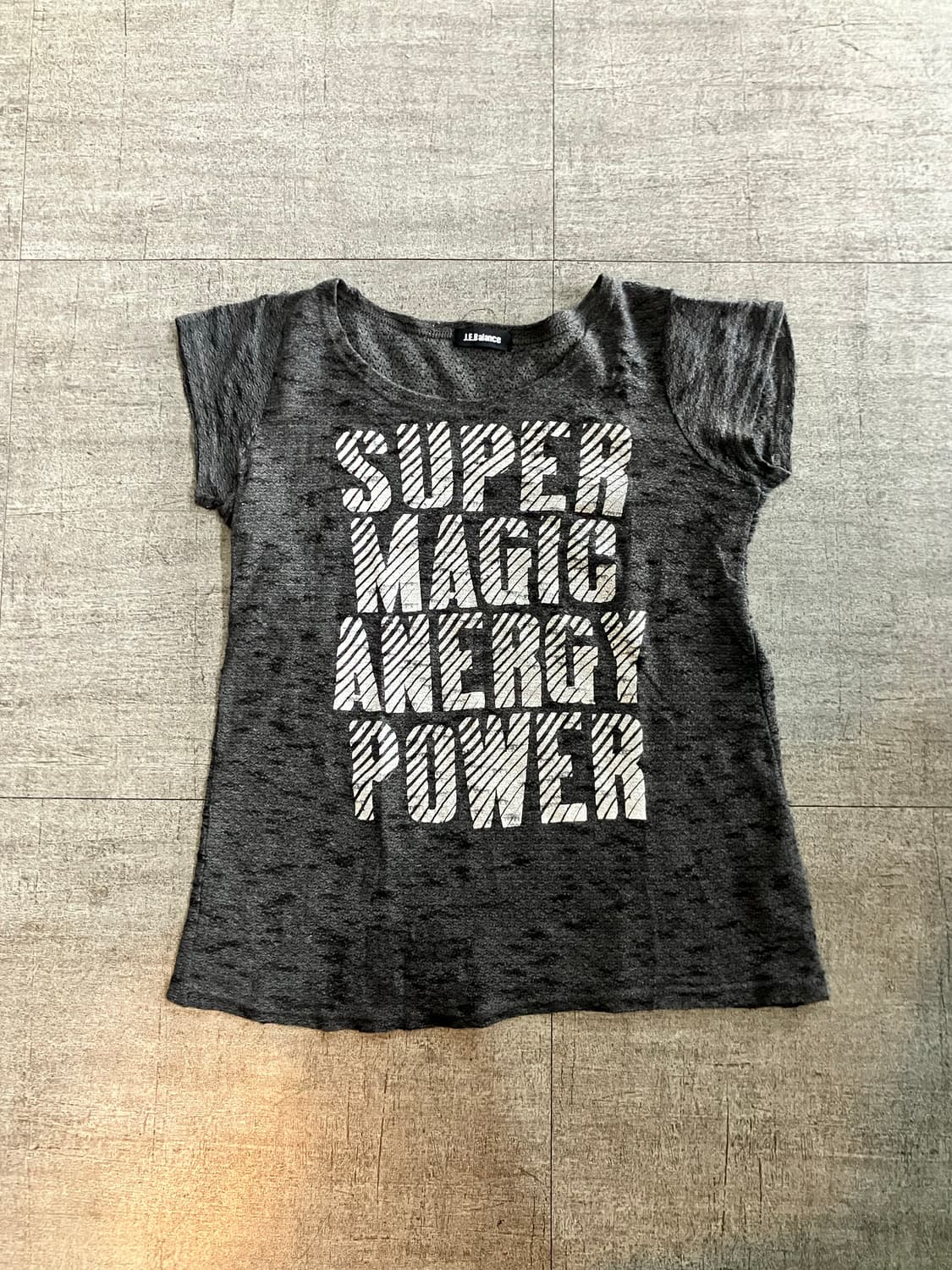 일본빈티지 Jebalance 핀터깔y2k 락펑크 반팔티셔츠 상품이미지1